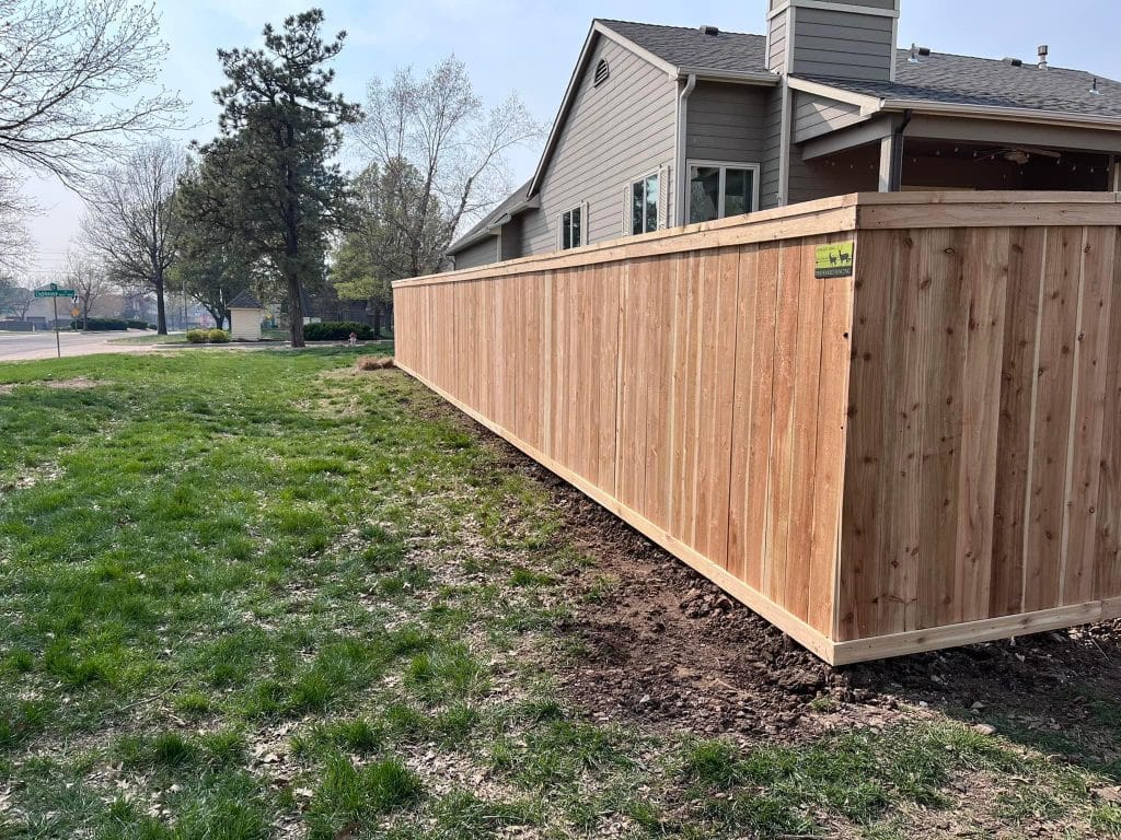 Wood or Vinyl fencing in Wichita, Kansas with Preferred Fencing